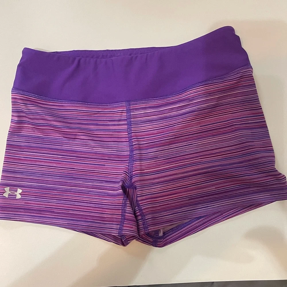 Purple/ Pink Under Armor Short Size Small - Picture 1 of 3